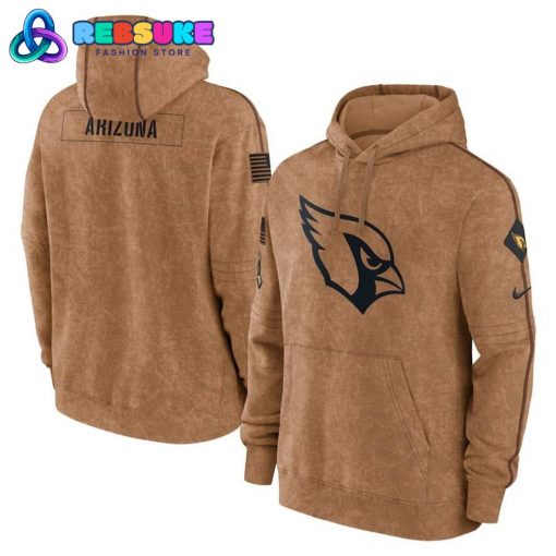 Arizona Cardinals NFL Salute To Service Club Pullover Hoodie