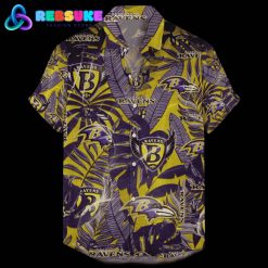 Baltimore Ravens Hawaiian Retro Logo Revolutions NFL 2024