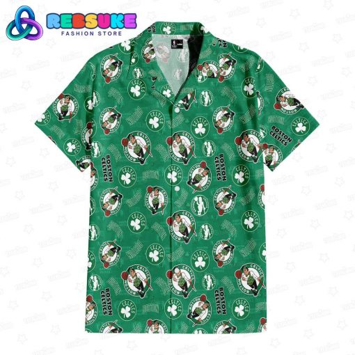 Boston Celtics Green Glory Hawaiian Shirt