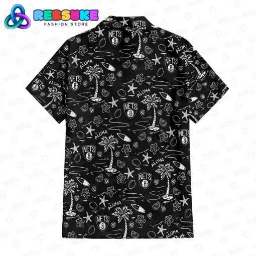 Brooklyn Nets NBA Tropical Breeze Hawaiian Shirt