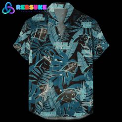 Carolina Panthers Hawaiian Retro Logo Revolutions NFL 2024