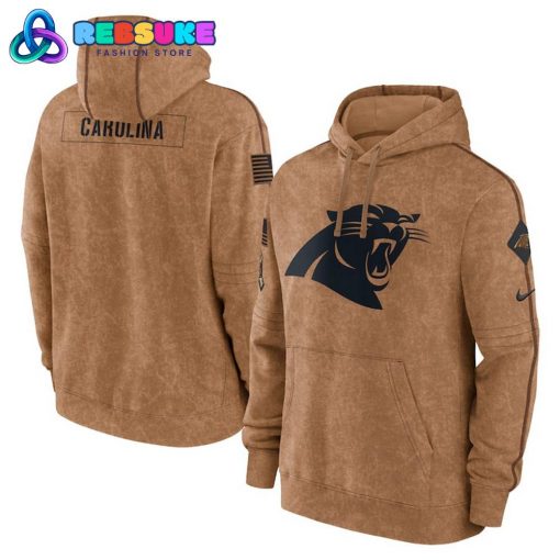 Carolina Panthers NFL Salute To Service Club Pullover Hoodie