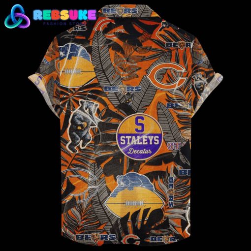 Chicago Bears Hawaiian Retro Logo Revolutions NFL 2024