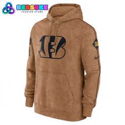 Cincinnati Bengals NFL Salute To Service Club Pullover Hoodie