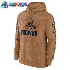 Cleveland Browns NFL Salute To Service Club Pullover Hoodie