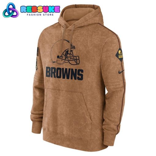 Cleveland Browns NFL Salute To Service Club Pullover Hoodie