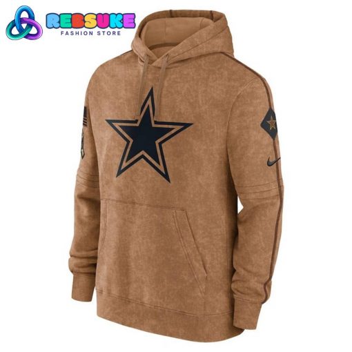 Dallas Cowboys NFL Salute To Service Club Pullover Hoodie