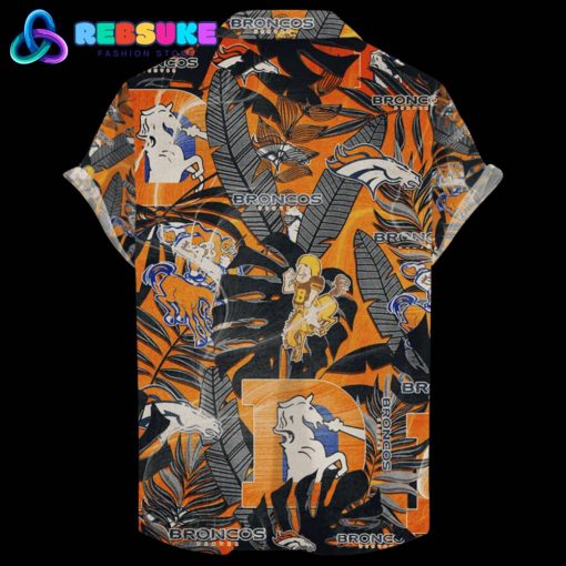 Denver Broncos Hawaiian Retro Logo Revolutions NFL 2024