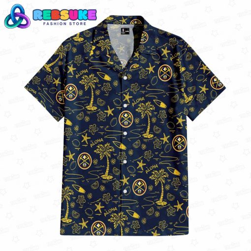 Denver Nuggets NBA Tropical Breeze Hawaiian Shirt