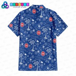 Detroit Pistons NBA Tropical Breeze Hawaiian Shirt