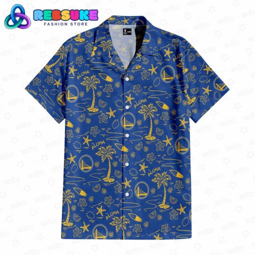 Golden State Warriors NBA Tropical Breeze Hawaiian Shirt