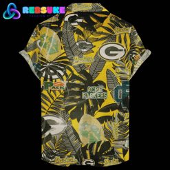 Green Bay Packers Hawaiian Retro Logo Revolutions NFL 2024