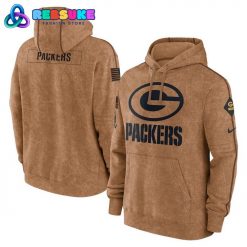 Green Bay Packers NFL Salute To Service Club Pullover Hoodie