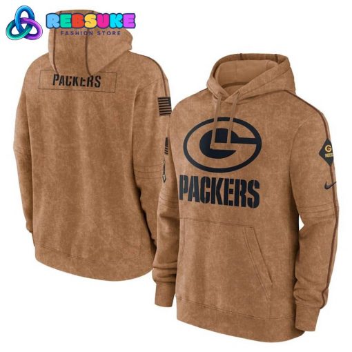 Green Bay Packers NFL Salute To Service Club Pullover Hoodie