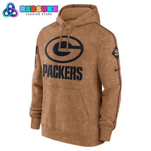 Green Bay Packers NFL Salute To Service Club Pullover Hoodie