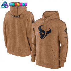 Houston Texans NFL Salute To Service Club Pullover Hoodie