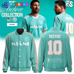 Inter Miami Lionel Messi 2024 Special Baseball Jacket