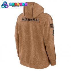 Jacksonville Jaguars NFL Salute To Service Club Pullover Hoodie