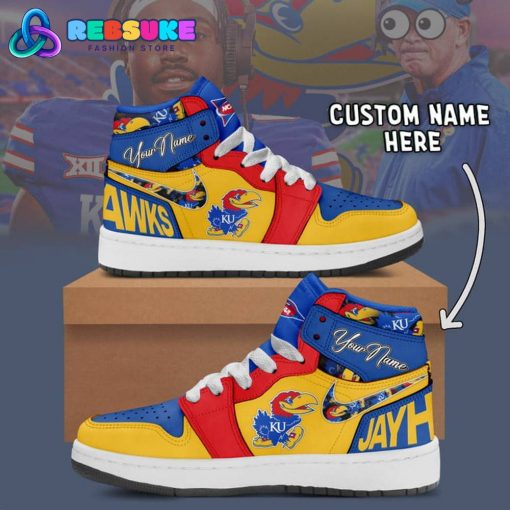 Kansas Jayhawks NCAA 2024 Nike Air Jordan 1