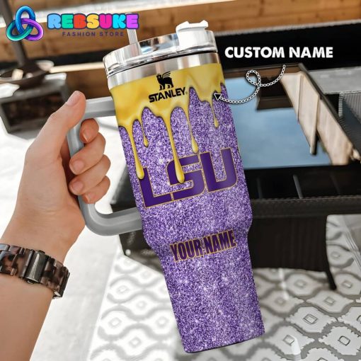 LSU Tigers NCAA Customized Stanley Tumbler 2024