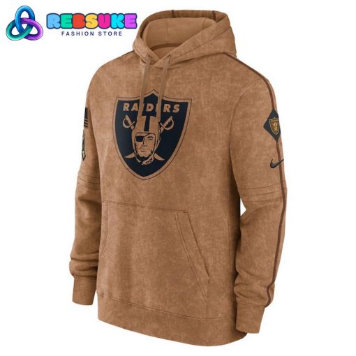 Las Vegas Raiders NFL Salute To Service Club Pullover Hoodie