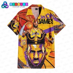 Lebron James Lakers Crowned Legacy Hawaiian Shirt