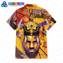 Lebron James Lakers Crowned Legacy Hawaiian Shirt