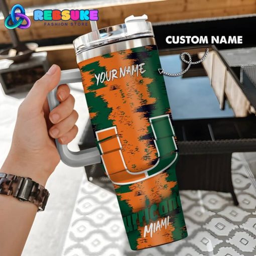 Miami Hurricanes NCAA 2024 Stanley Tumbler