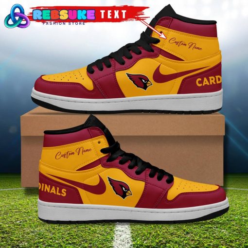 NFL Arizona Cardinals Customized Nike Air Jordan 1