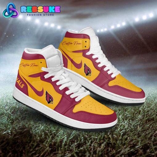 NFL Arizona Cardinals Customized Nike Air Jordan 1