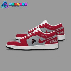 NFL Atlanta Falcons Customized Nike Low Jordan 1