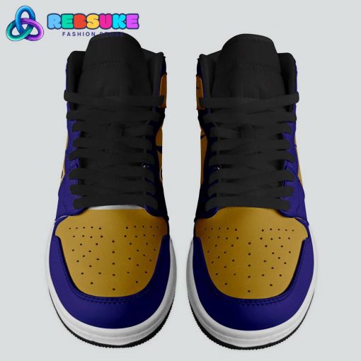 NFL Baltimore Ravens Customized Nike Air Jordan 1