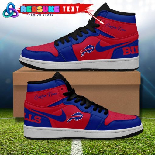 NFL Buffalo Bills Customized Nike Air Jordan 1