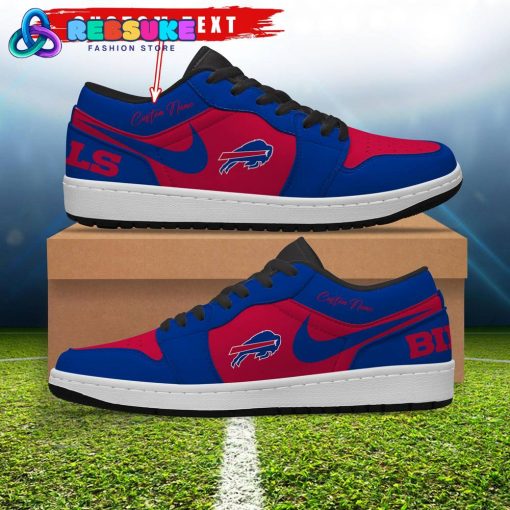 NFL Buffalo Bills Customized Nike Low Jordan 1