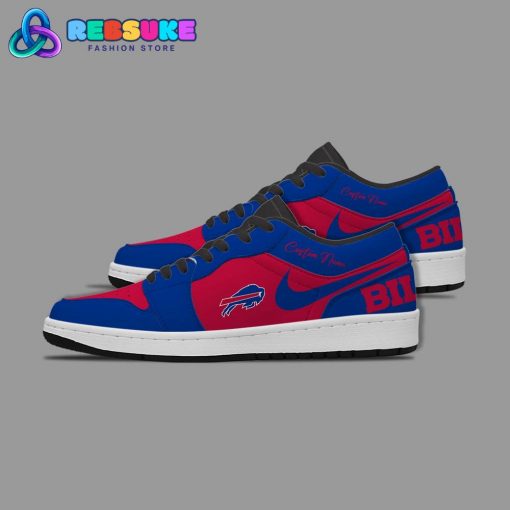 NFL Buffalo Bills Customized Nike Low Jordan 1