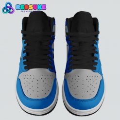 NFL Carolina Panthers Customized Nike Air Jordan 1