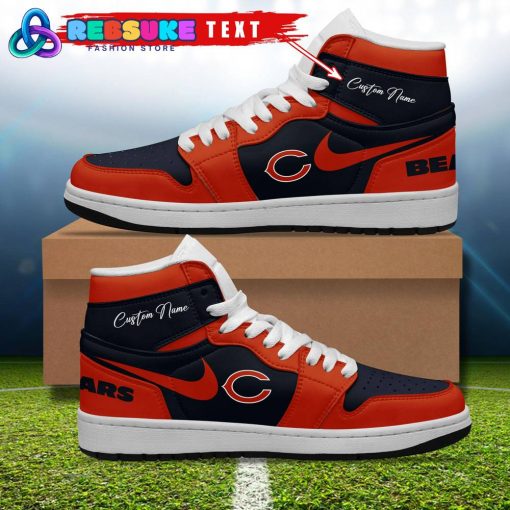 NFL Chicago Bears Customized Nike Air Jordan 1