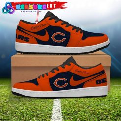 NFL Chicago Bears Customized Nike Low Jordan 1