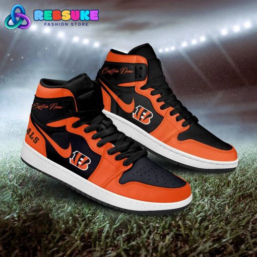 NFL Cincinnati Bengals Customized Nike Air Jordan 1