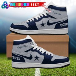 NFL Dallas Cowboys Customized Nike Air Jordan 1