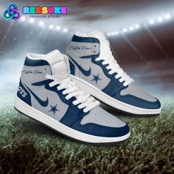 NFL Dallas Cowboys Customized Nike Air Jordan 1