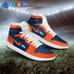 NFL Denver Broncos Customized Nike Air Jordan 1