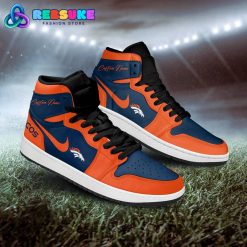 NFL Denver Broncos Customized Nike Air Jordan 1