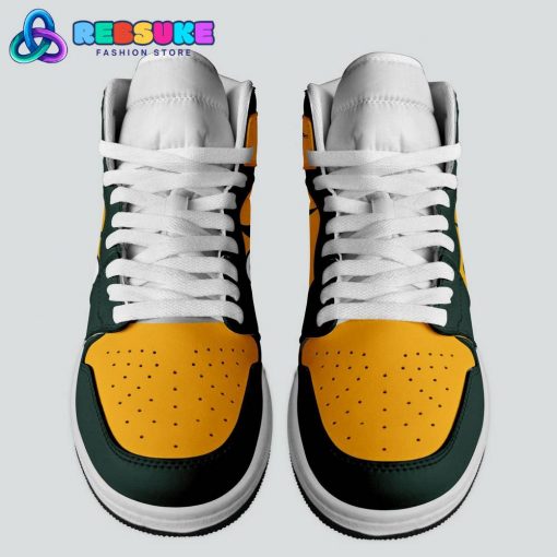 NFL Green Bay Packers Customized Nike Air Jordan 1