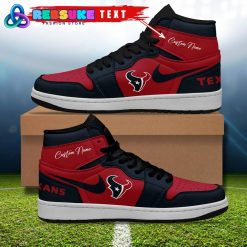 NFL Houston Texans Customized Nike Air Jordan 1