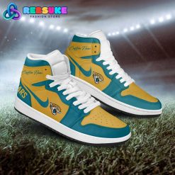 NFL Jacksonville Jaguars Customized Nike Air Jordan 1