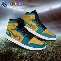 NFL Jacksonville Jaguars Customized Nike Air Jordan 1