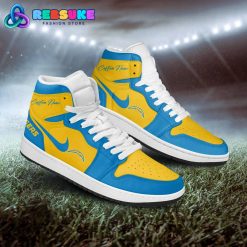 NFL Los Angeles Chargers Customized Nike Air Jordan 1