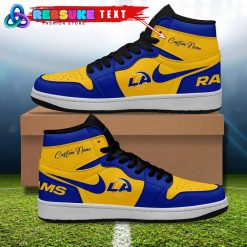 NFL Los Angeles Rams Customized Nike Air Jordan 1