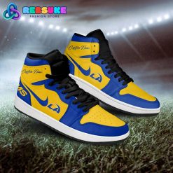 NFL Los Angeles Rams Customized Nike Air Jordan 1